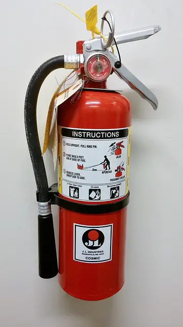 Class A fire extinguisher cylinder