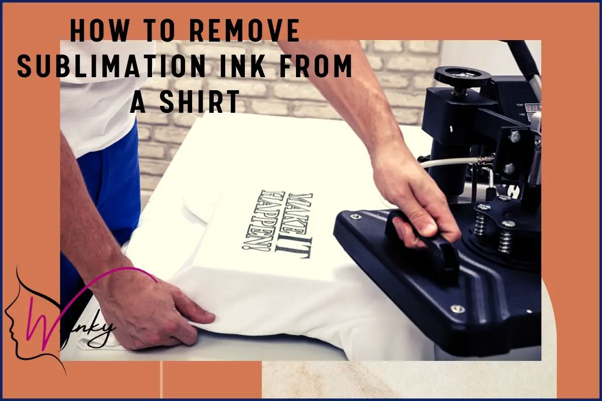 how to remove sublimation ink from tumbler