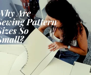 why are sewing pattern sizes so small
