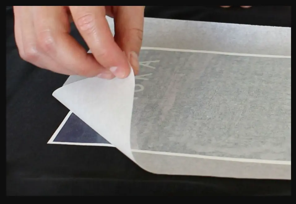 Heat transfer paper that doesn't need cutting
